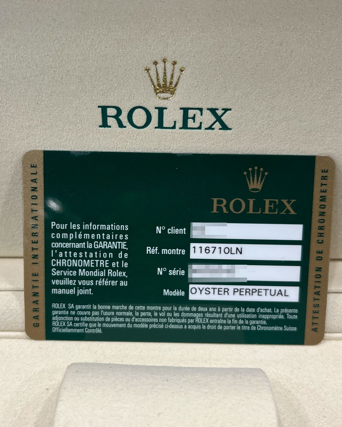Rolex 116710LN