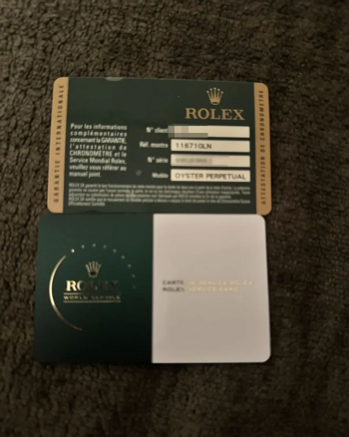 Rolex 116710LN