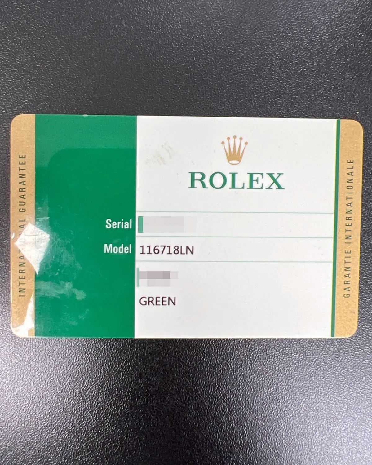 Rolex 116718LN