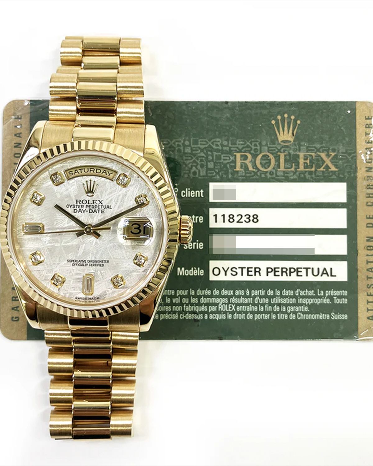 Rolex 118238