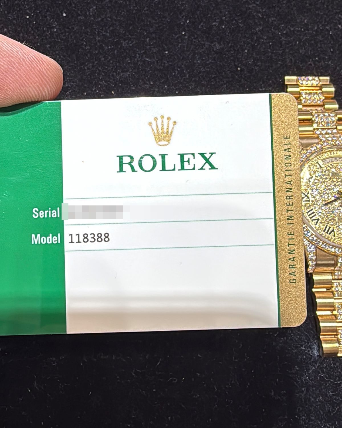 Rolex 118388
