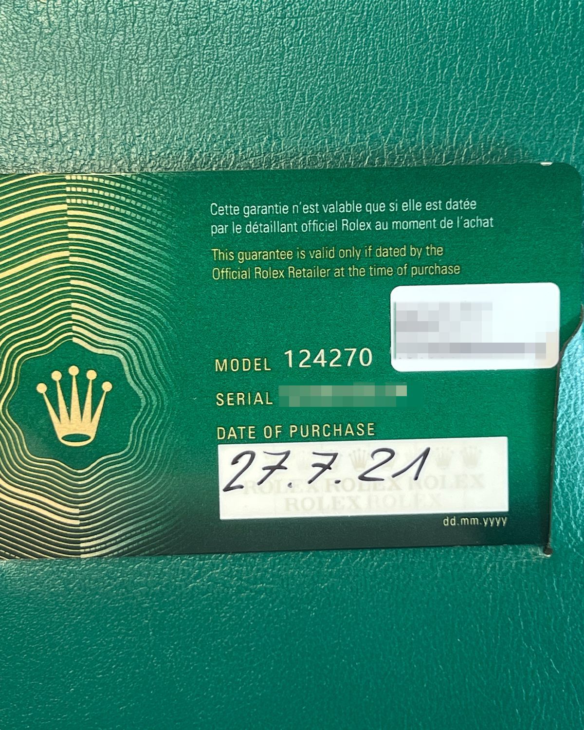 Rolex 124270