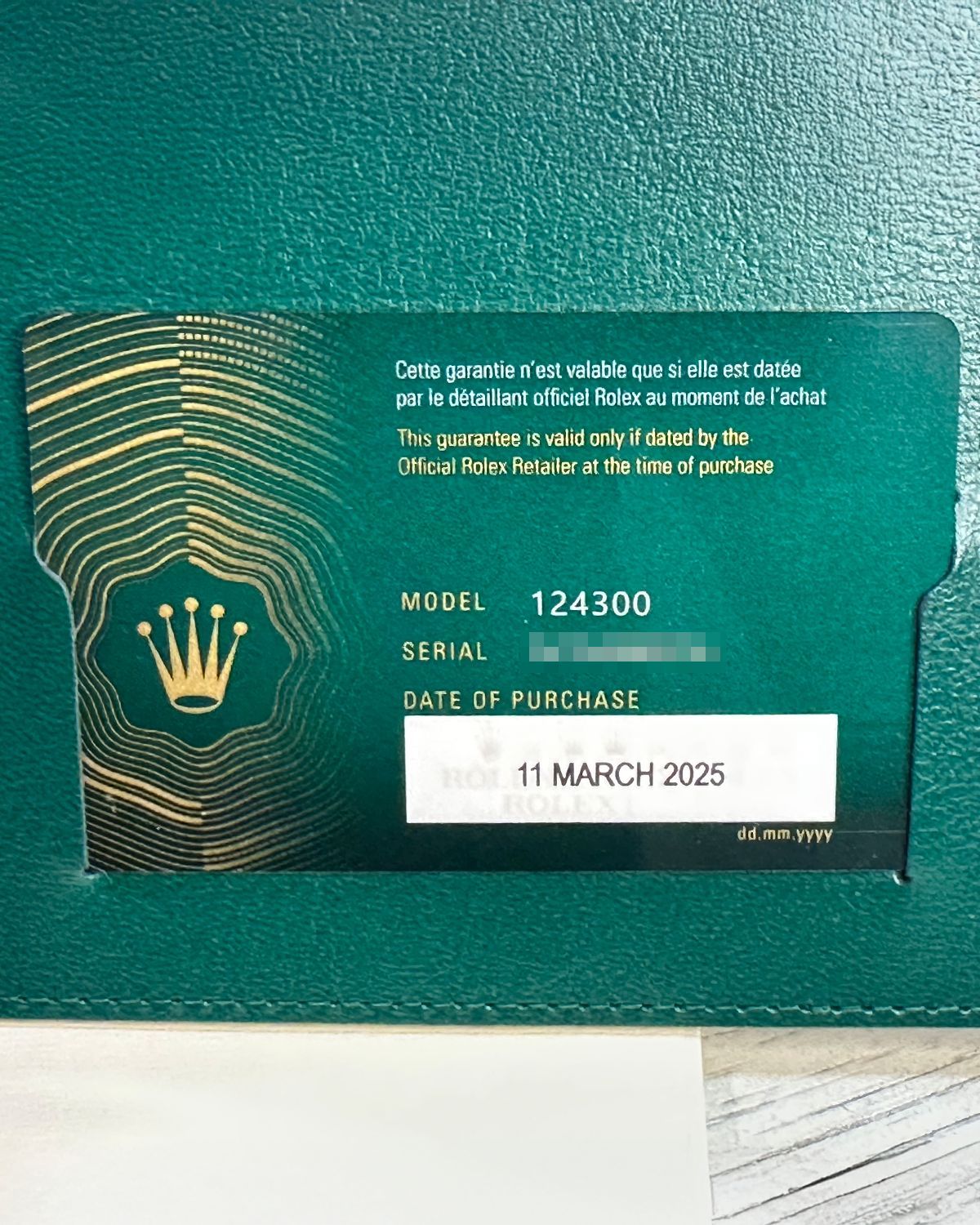 Rolex 124300