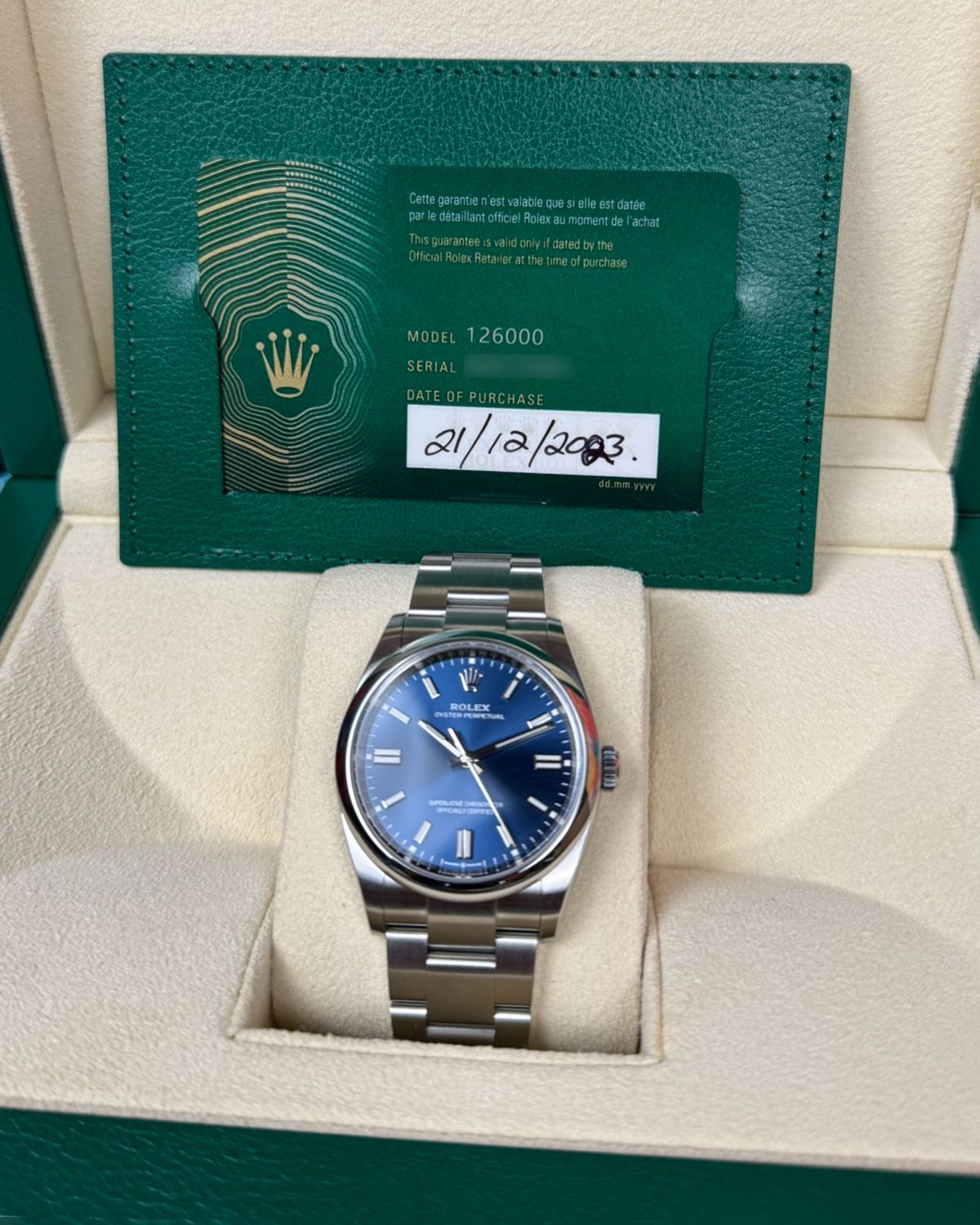 Rolex 126000