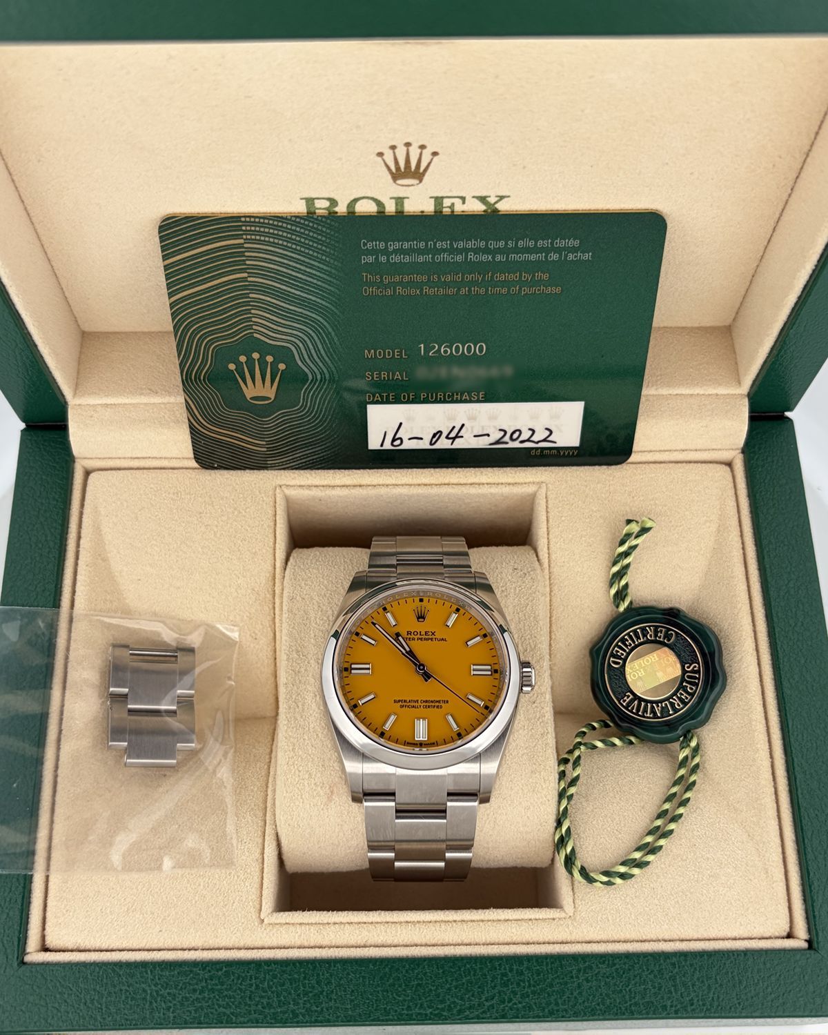 Rolex 126000