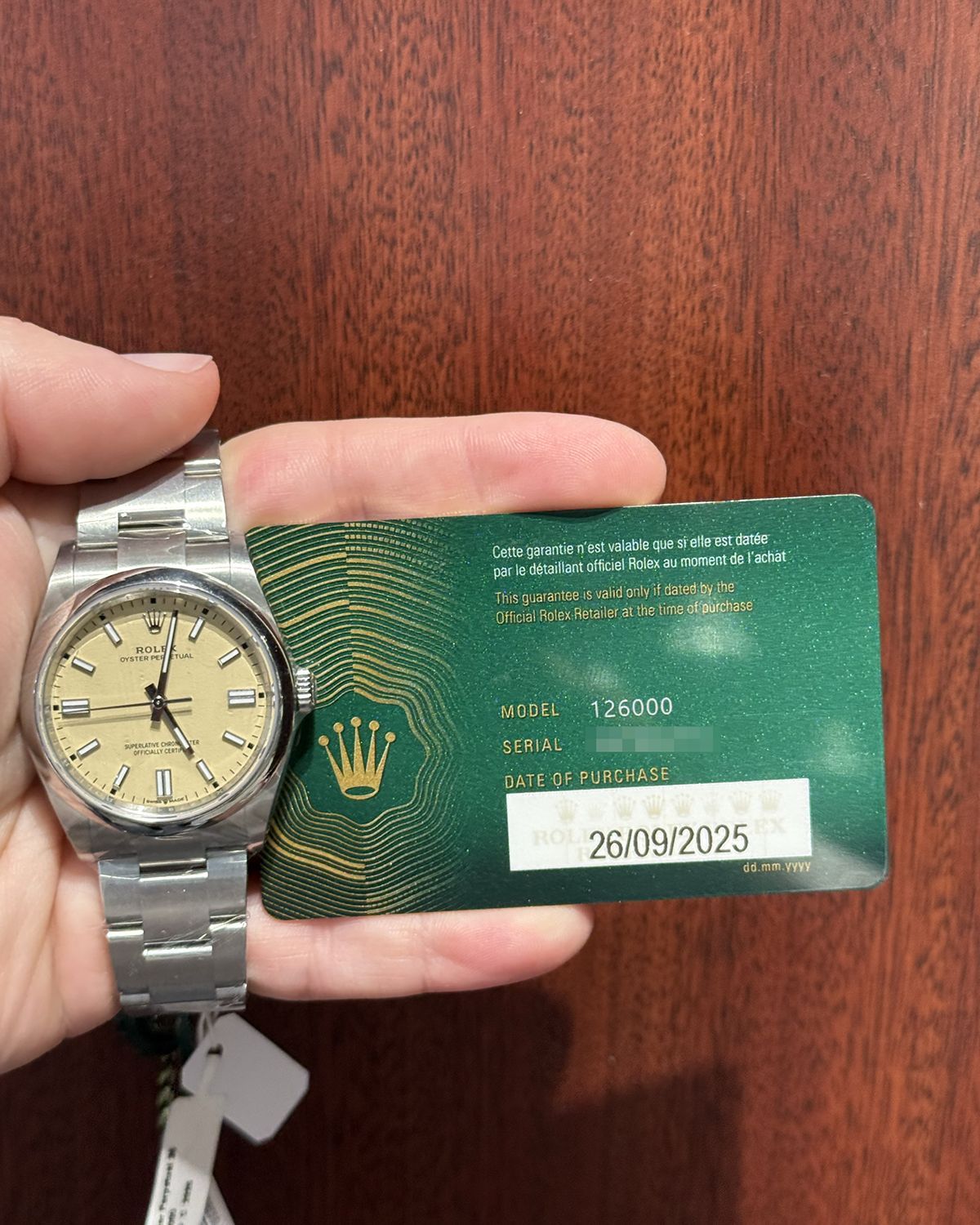 Rolex 126000