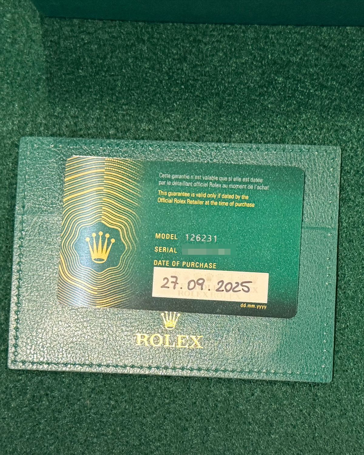 Rolex 126231