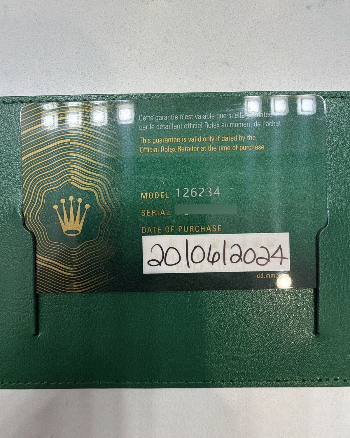 Rolex 126234