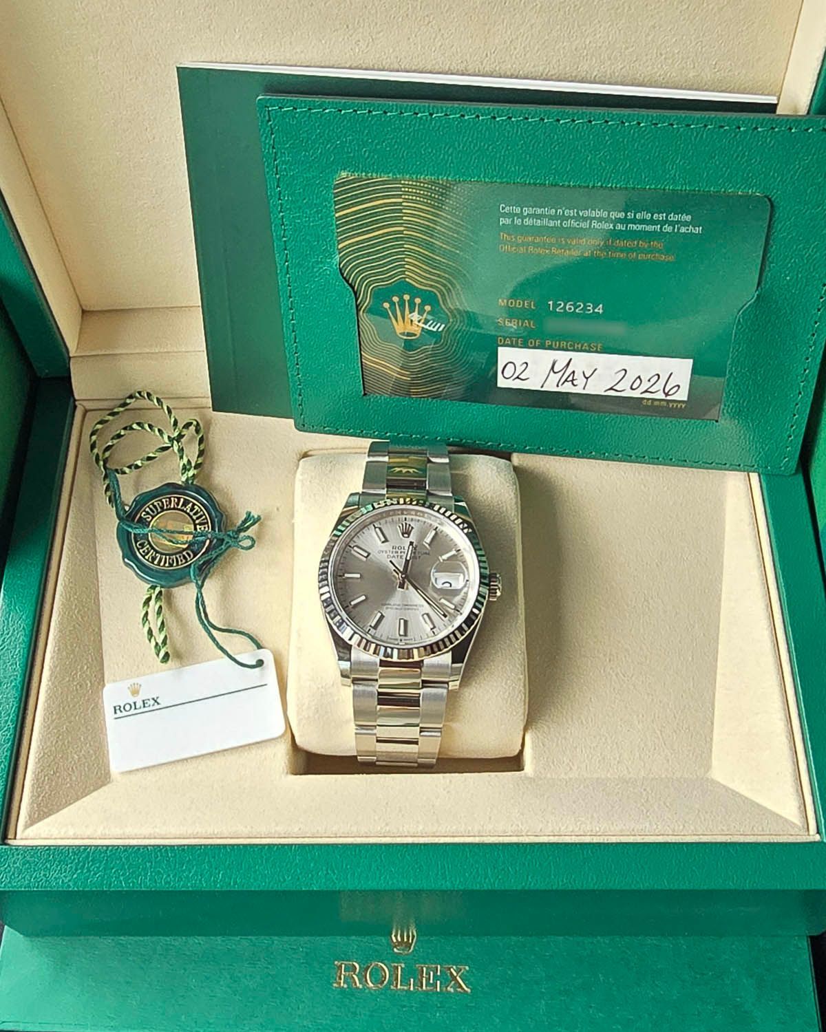 Rolex 126234