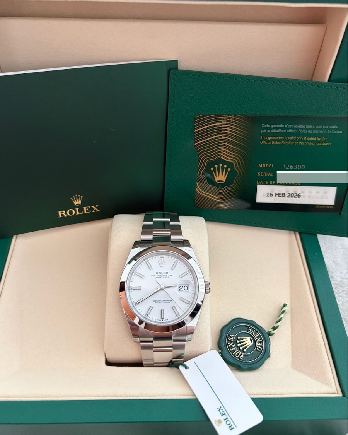 Rolex 126300