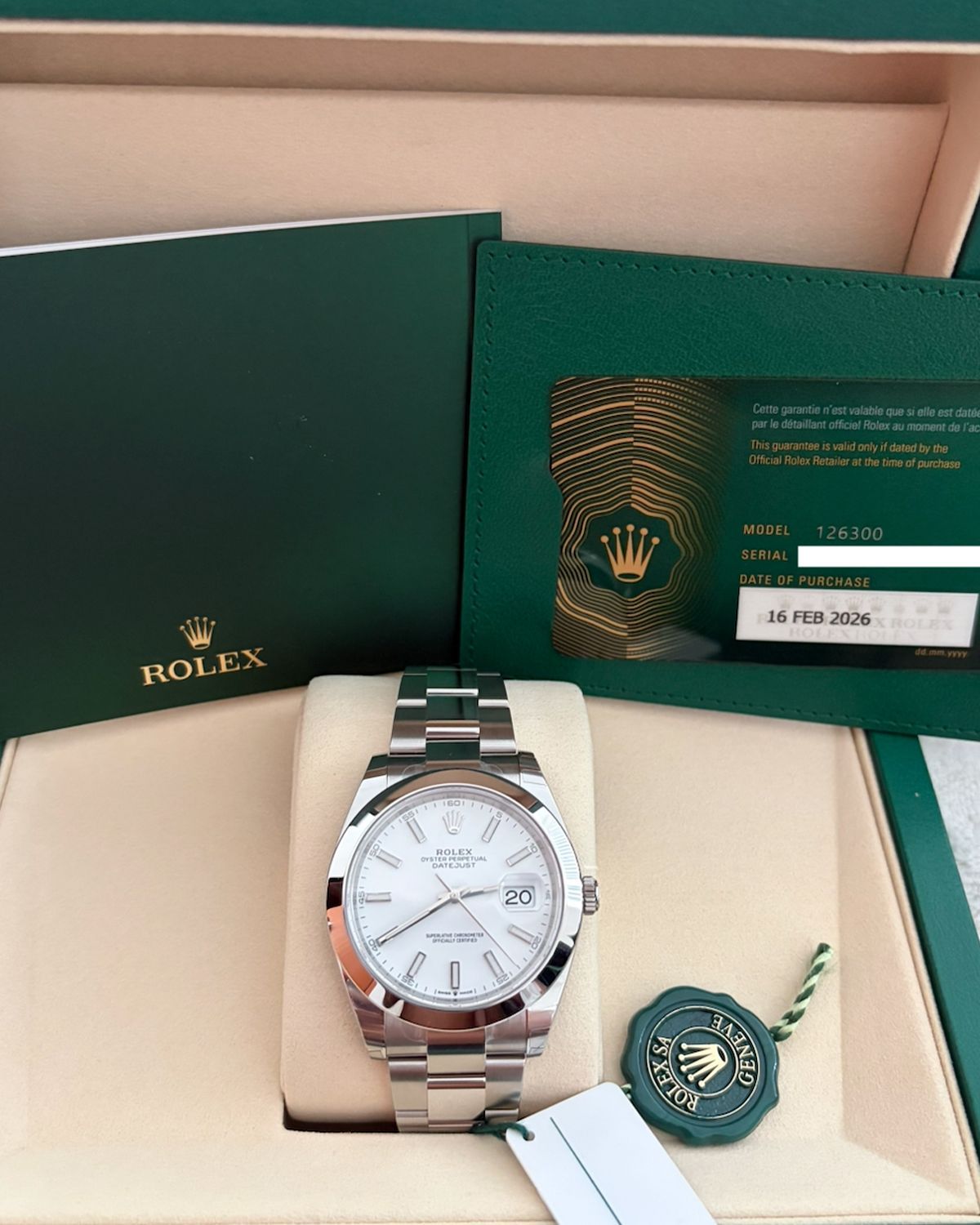Rolex 126300
