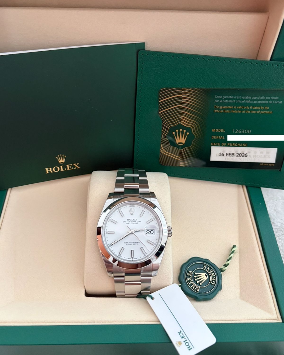 Rolex 126300