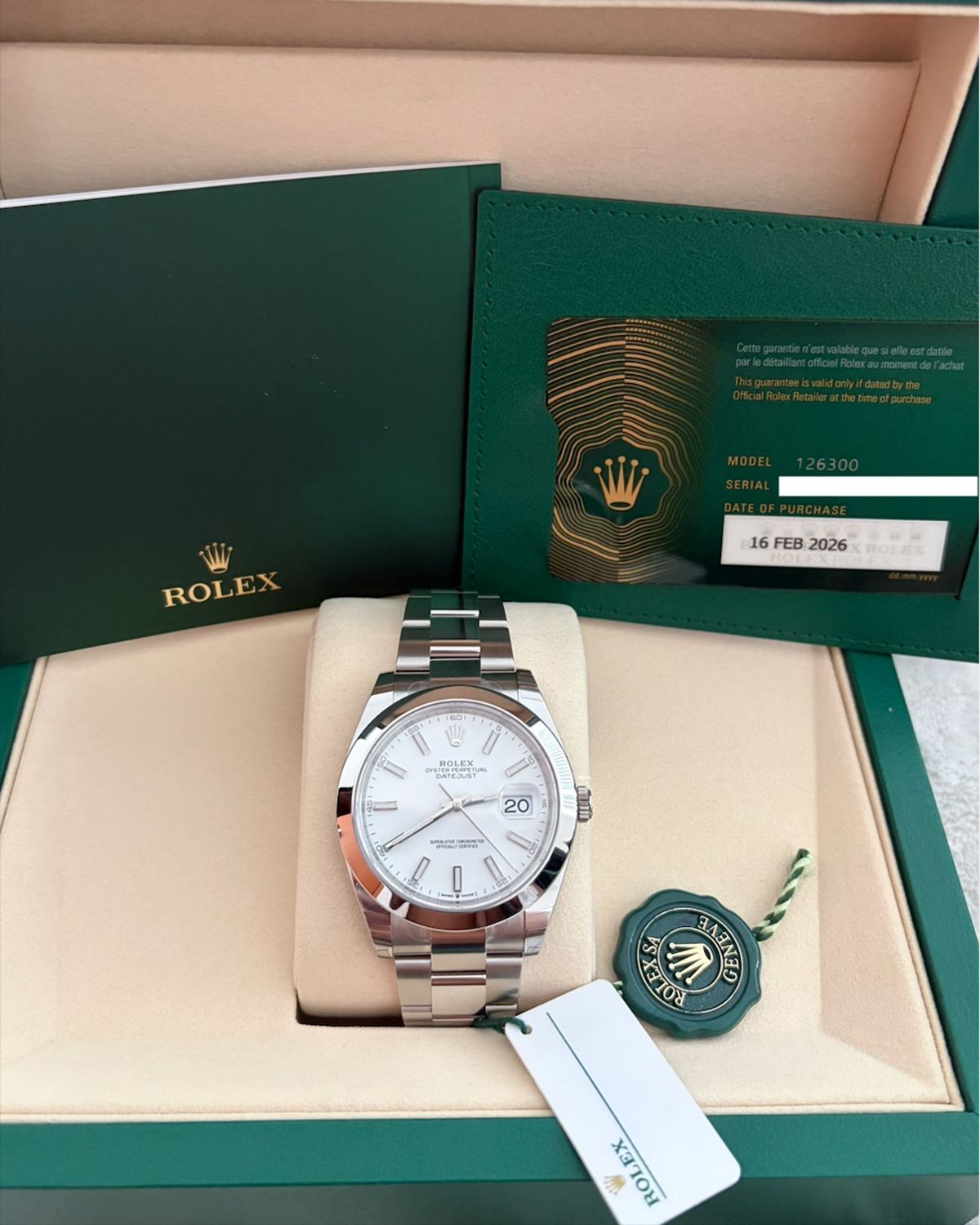 Rolex 126300