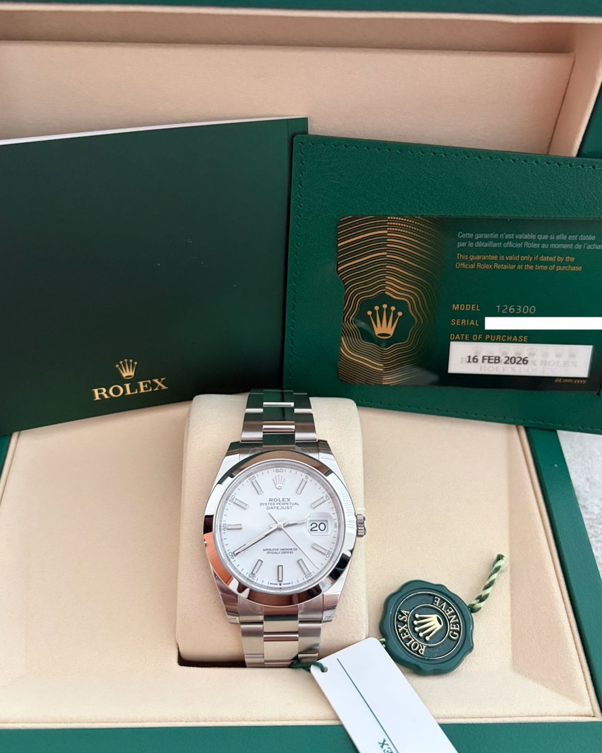 Rolex 126300