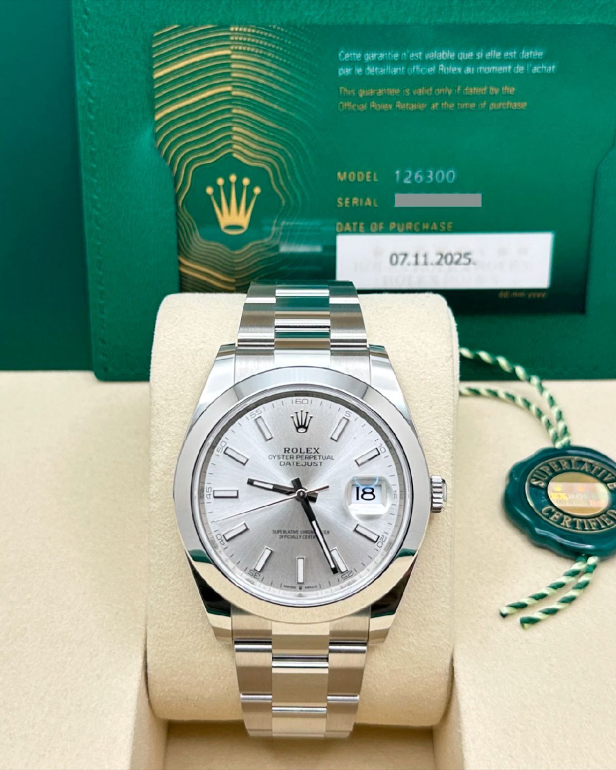 Rolex 126300