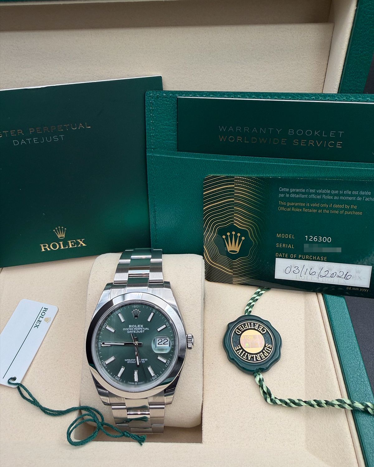 Rolex 126300
