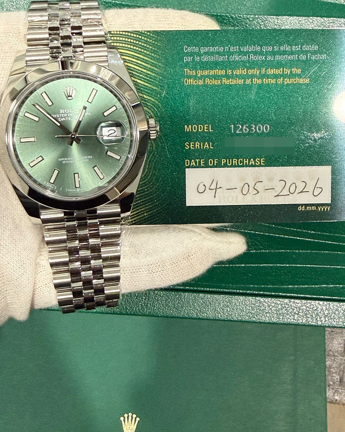 Rolex 126300