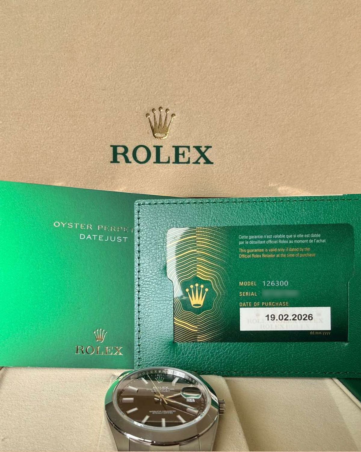 Rolex 126300