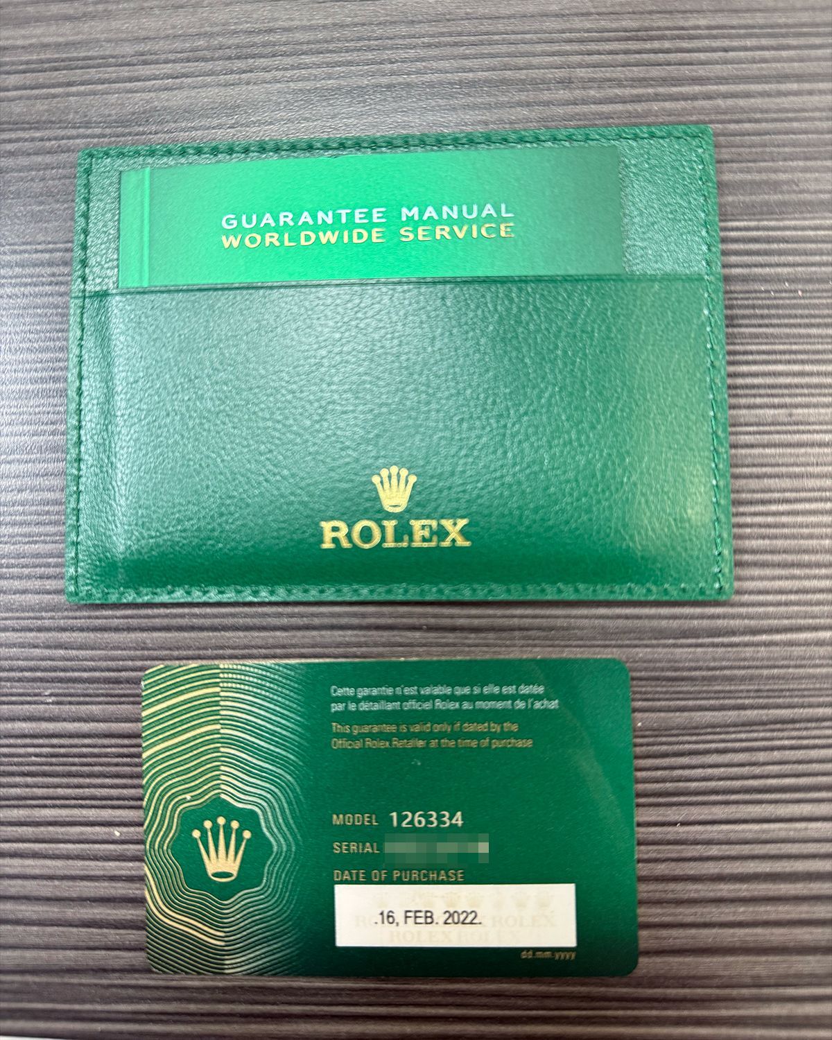 Rolex 126334