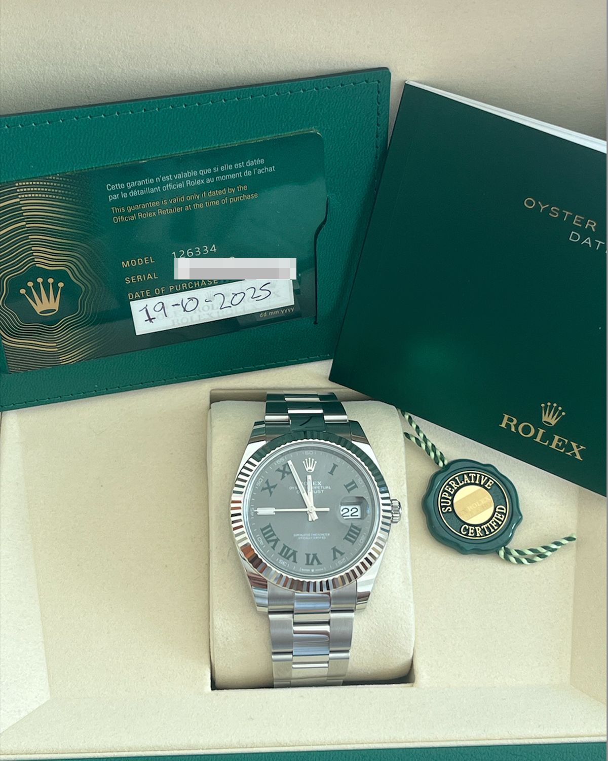 Rolex 126334