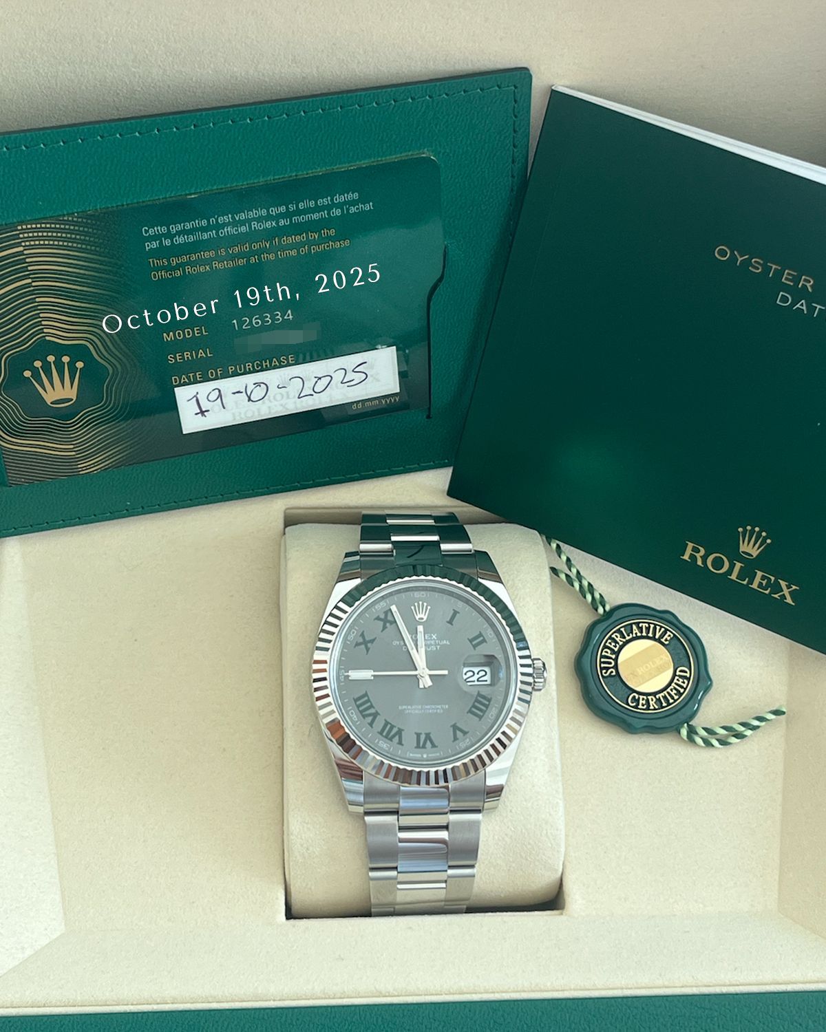 Rolex 126334