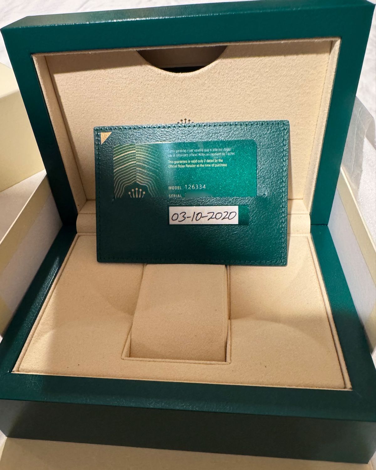 Rolex 126334
