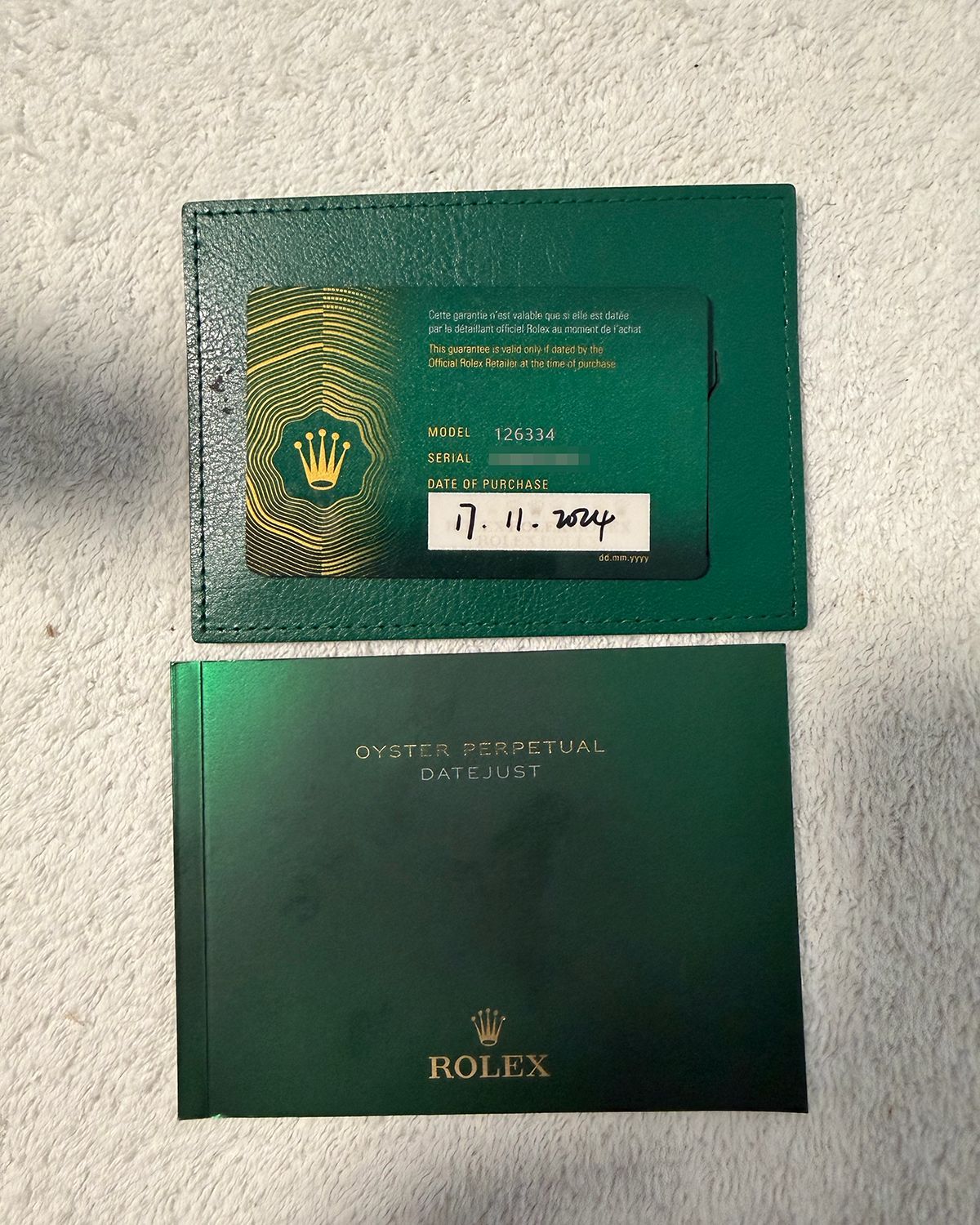 Rolex 126334