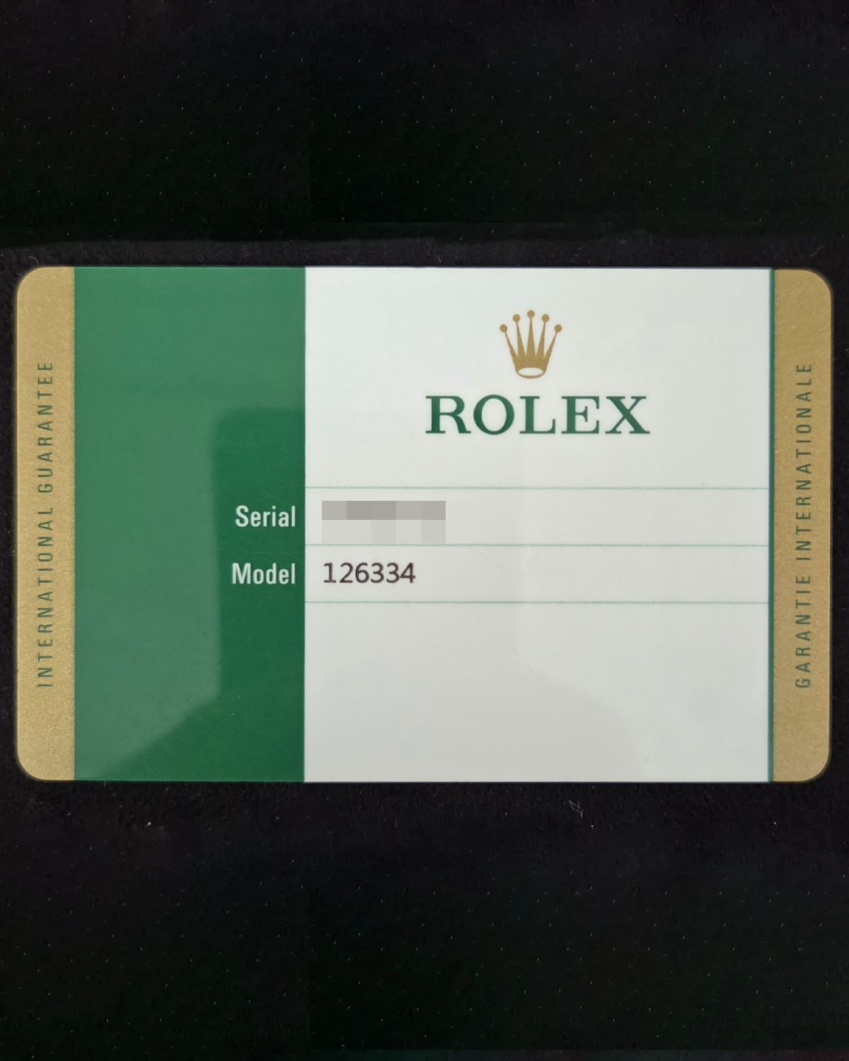 Rolex 126334