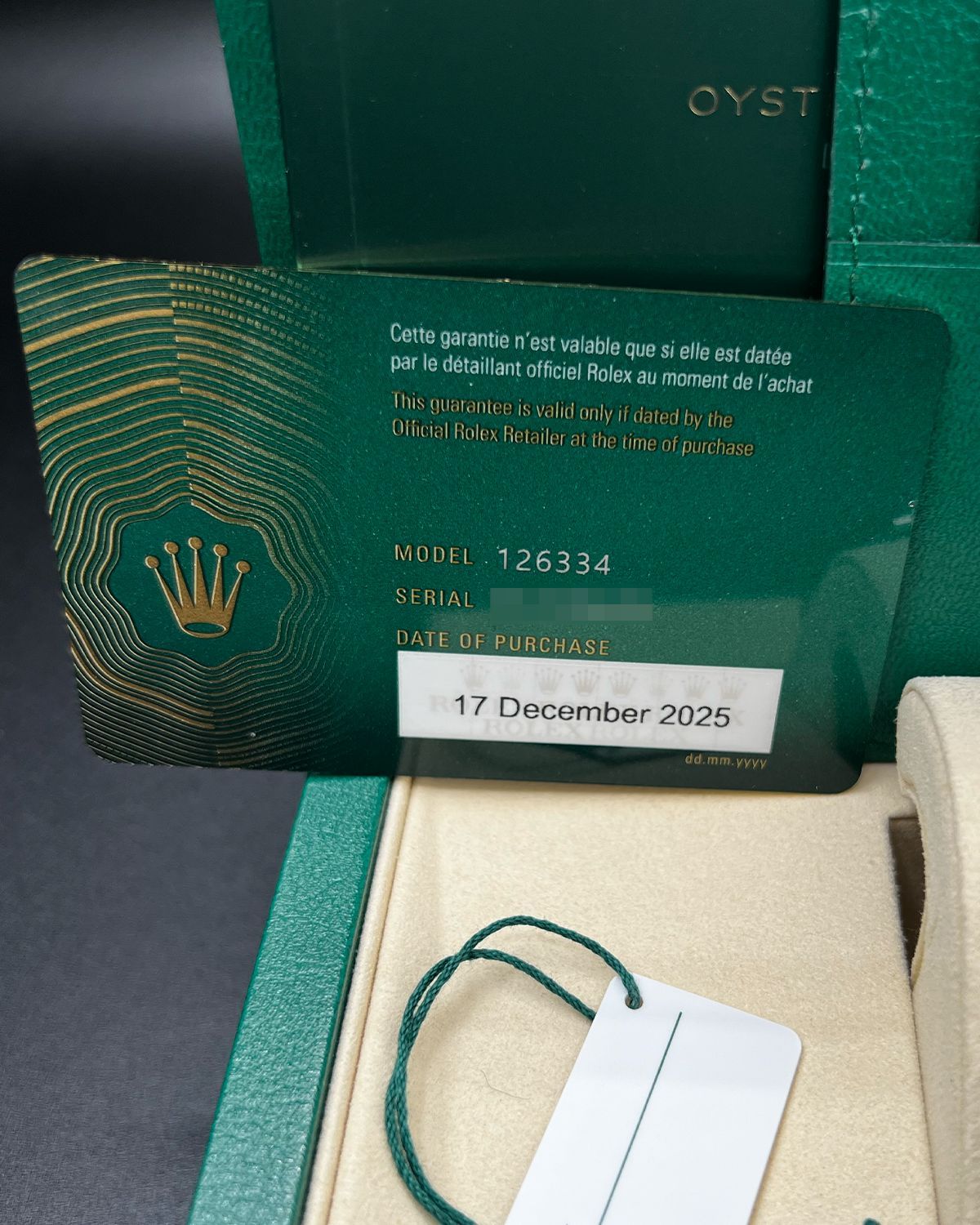 Rolex 126334