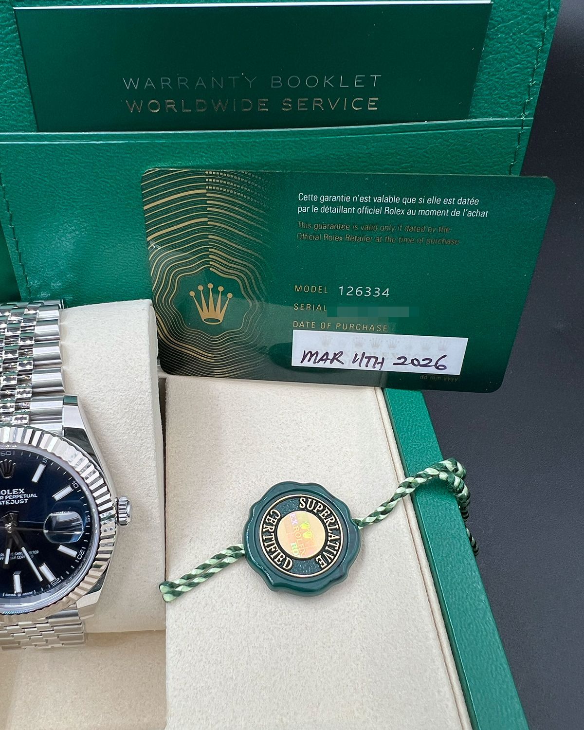 Rolex 126334