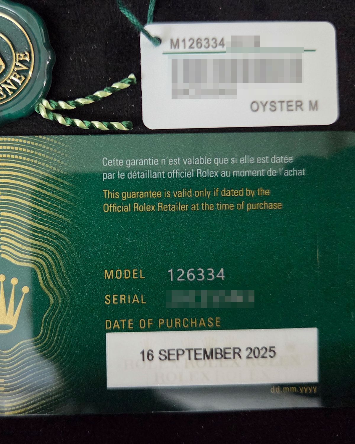 Rolex 126334