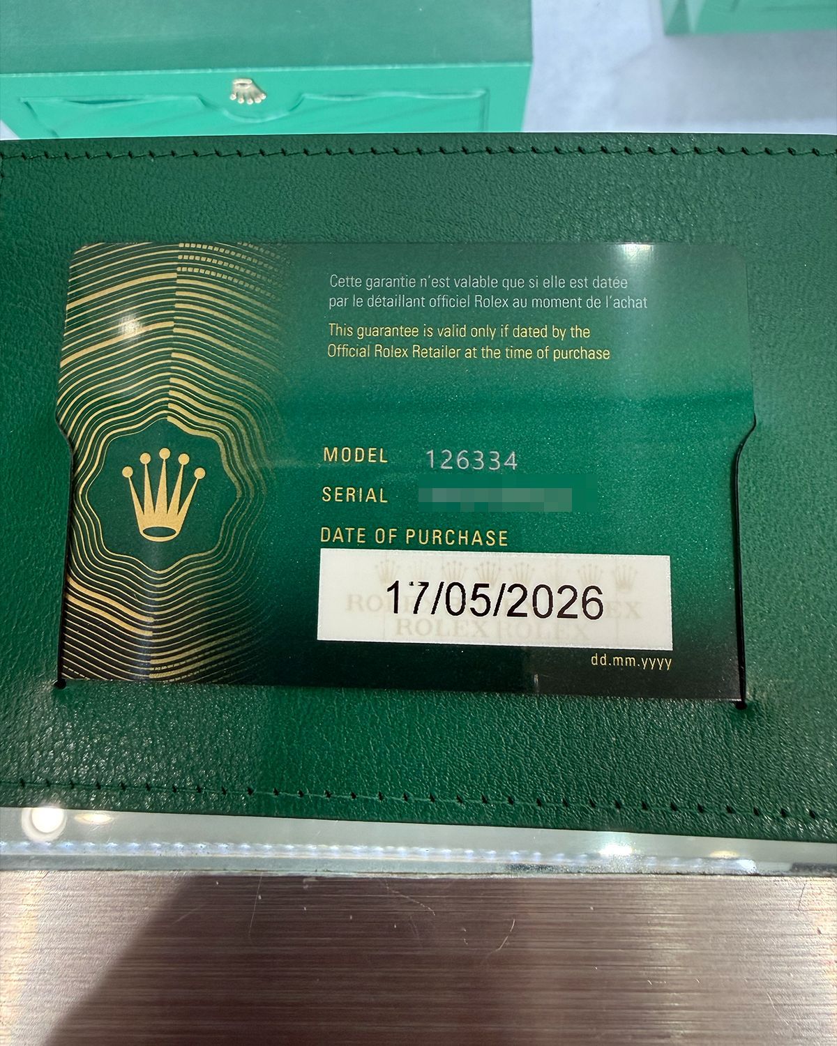 Rolex 126334