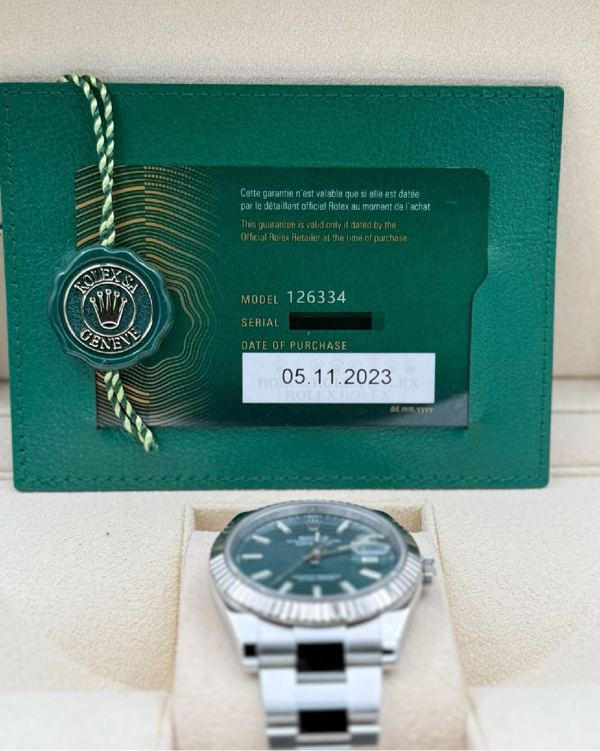 Rolex 126334