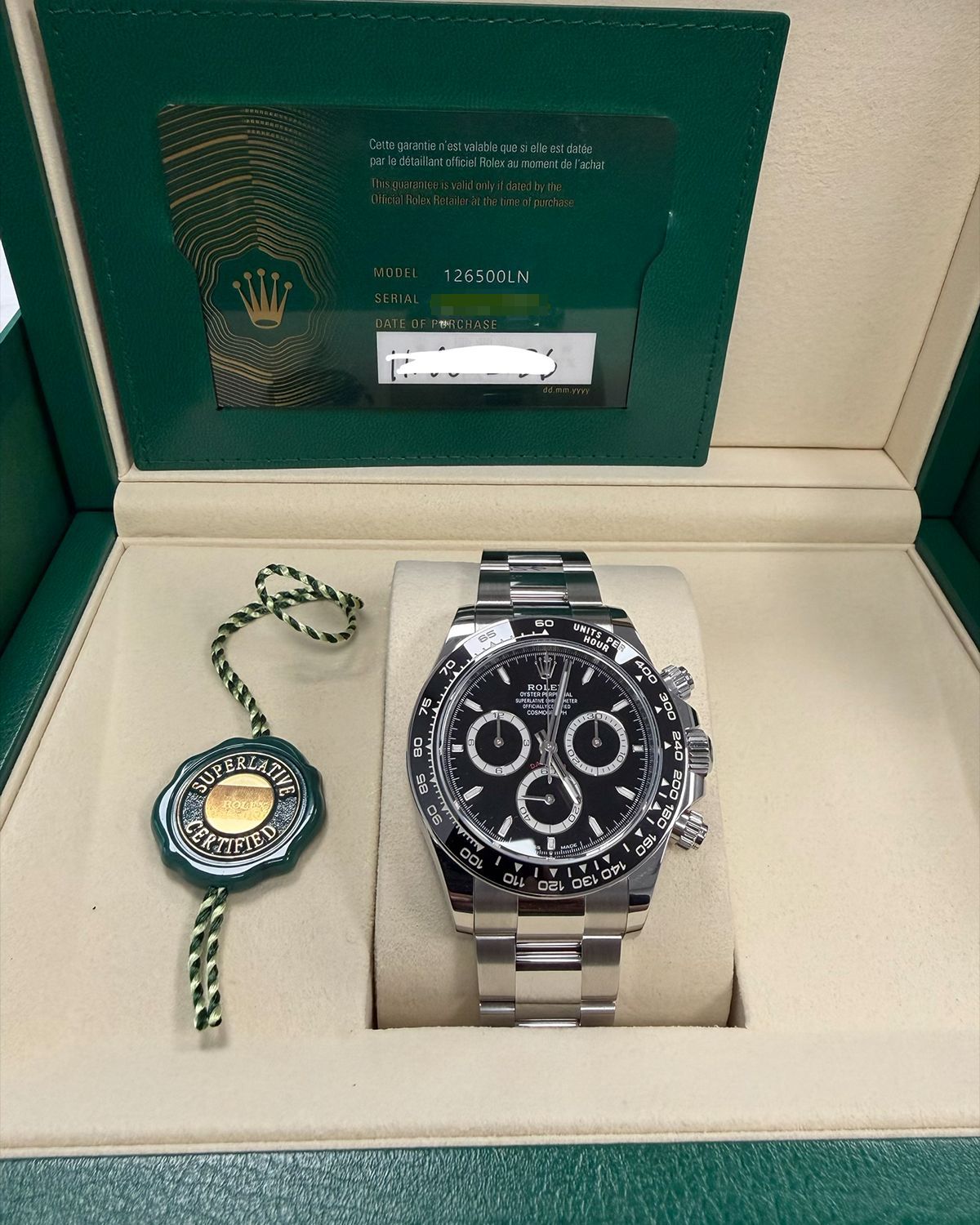 Rolex 126500LN