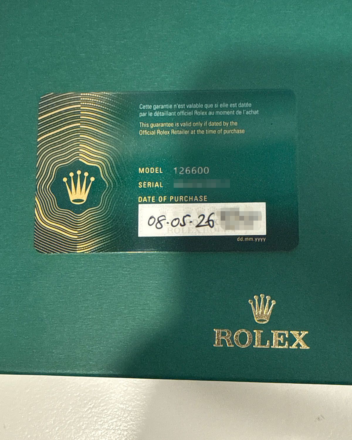 Rolex 126600