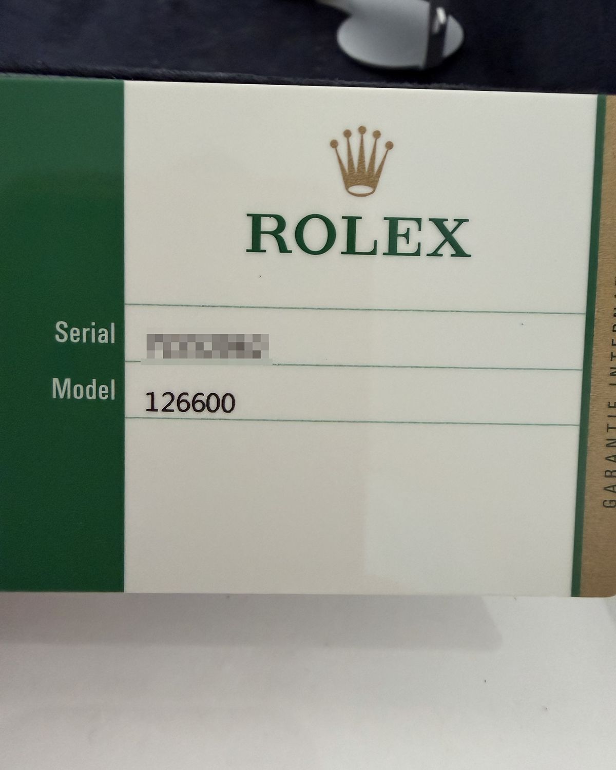 Rolex 126600