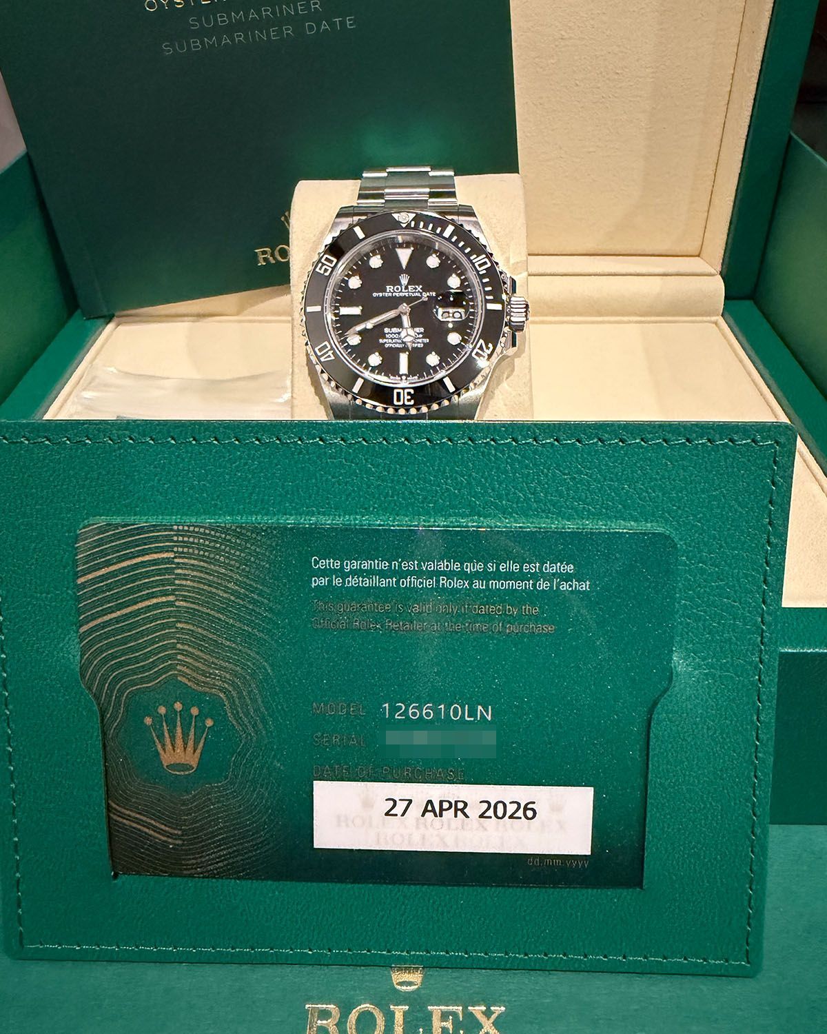 Rolex 126610LN