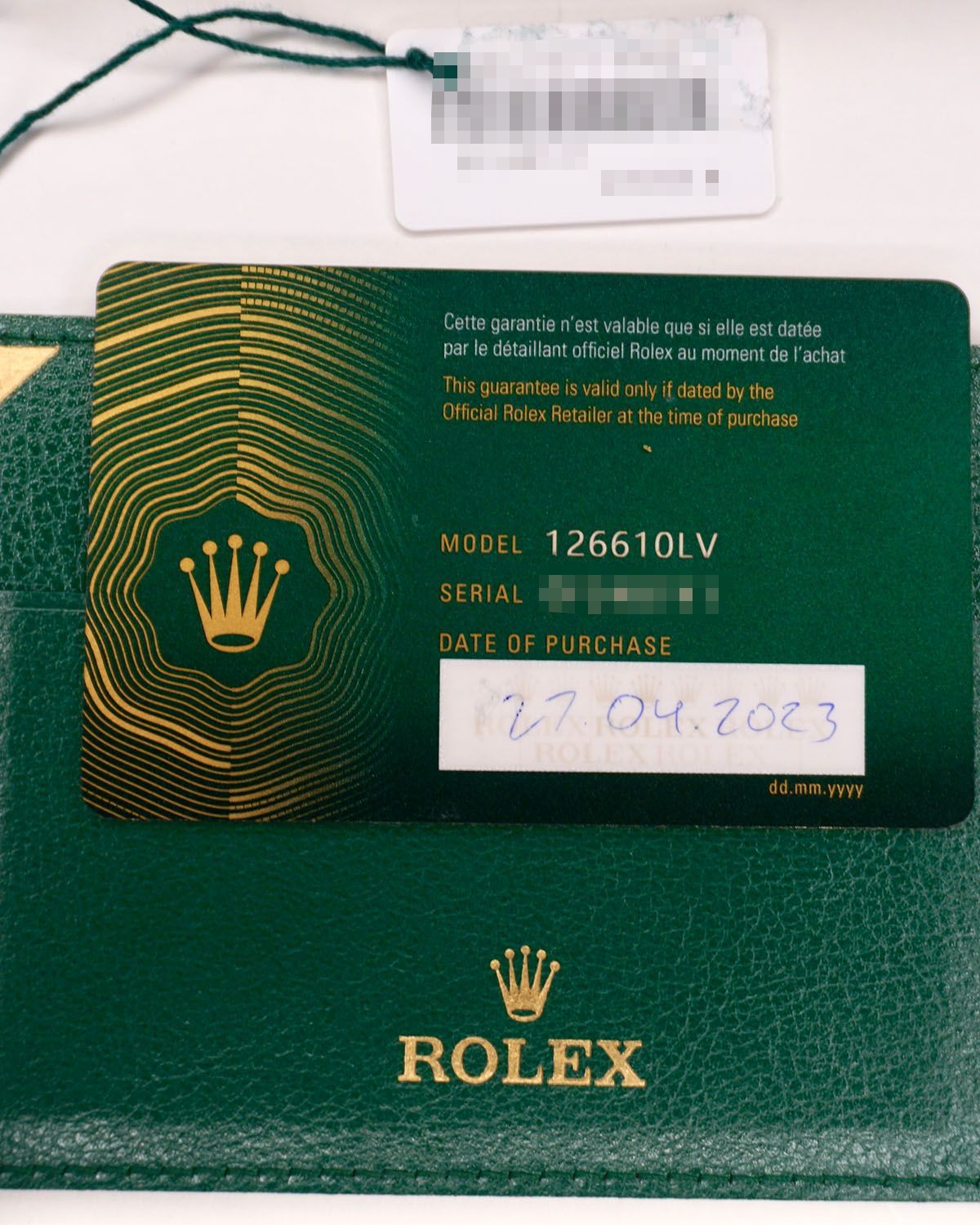 Rolex 126610LV