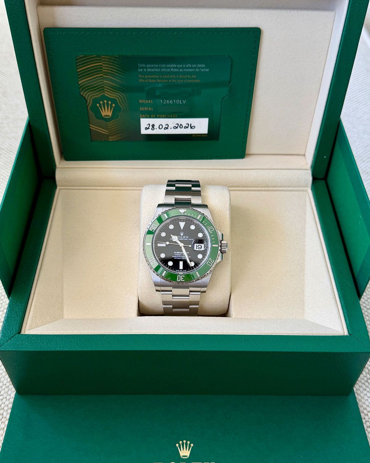 Rolex 126610LV