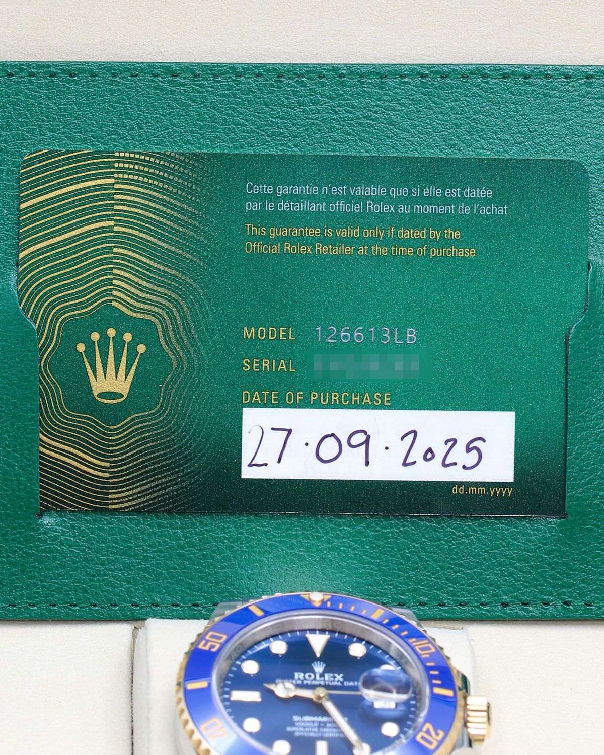 Rolex 126613LB