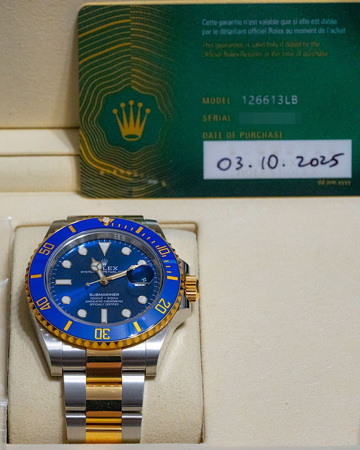Rolex 126613LB