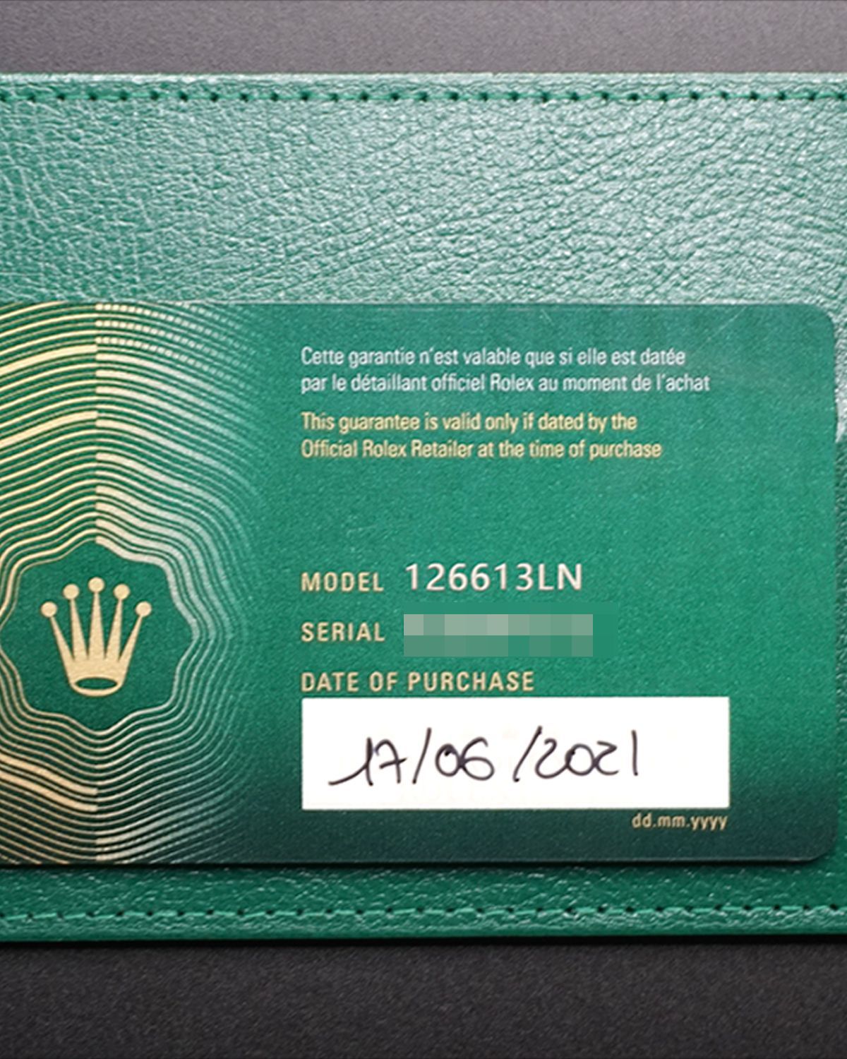 Rolex 126613LN