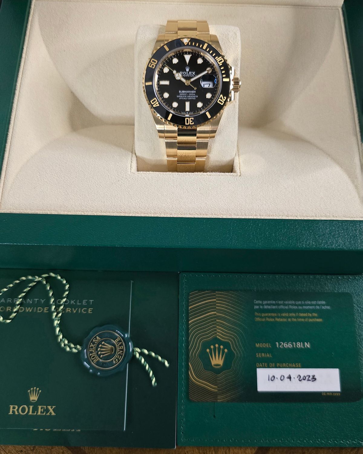 Rolex 126618LN