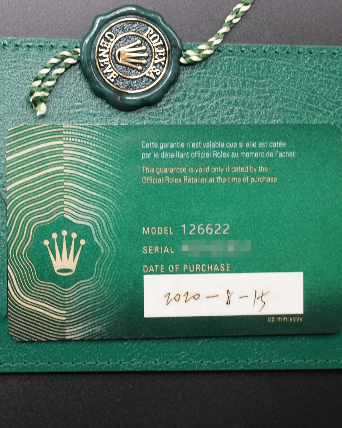 Rolex 126622