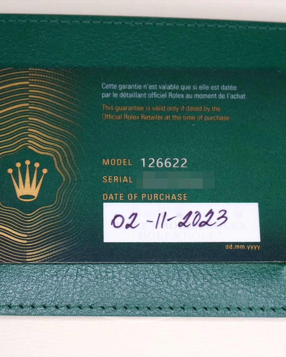 Rolex 126622
