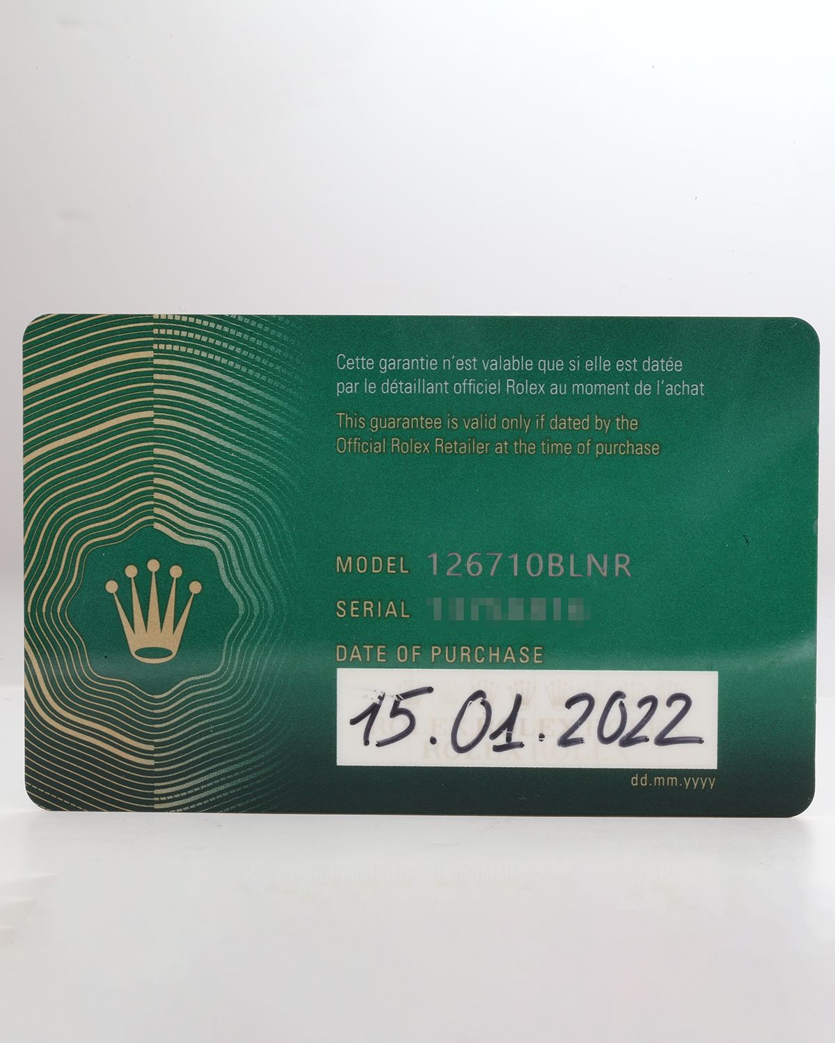 Rolex 126710BLNR