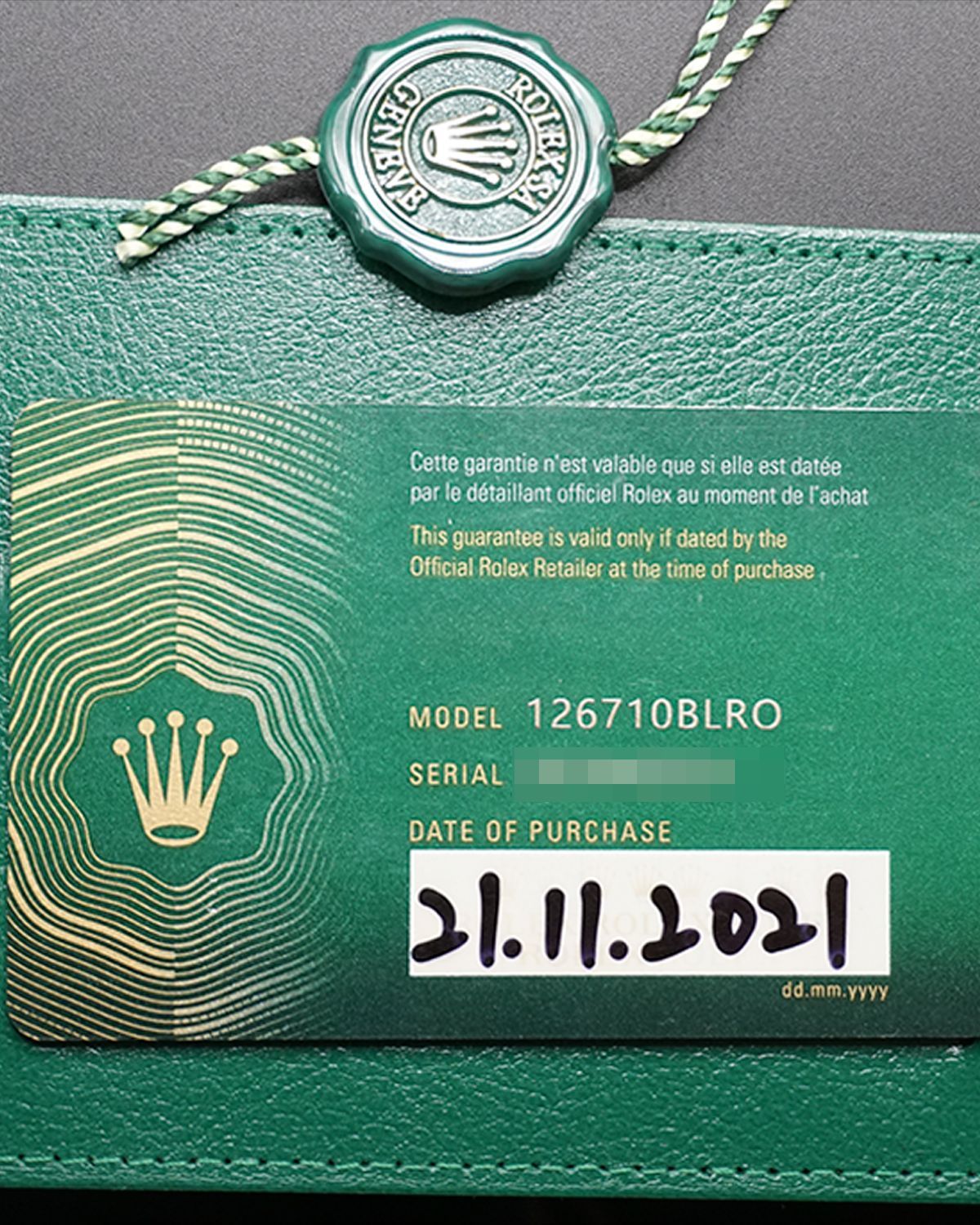 Rolex 126710BLRO