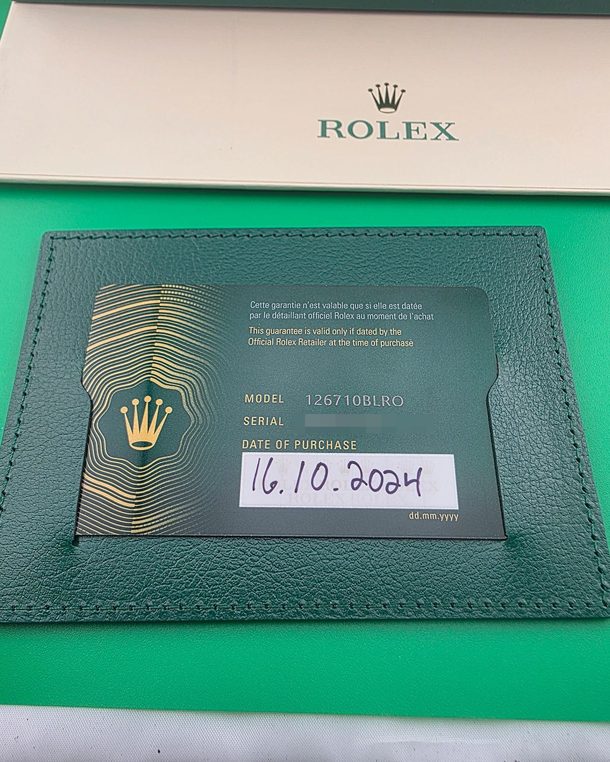 Rolex 126710BLRO
