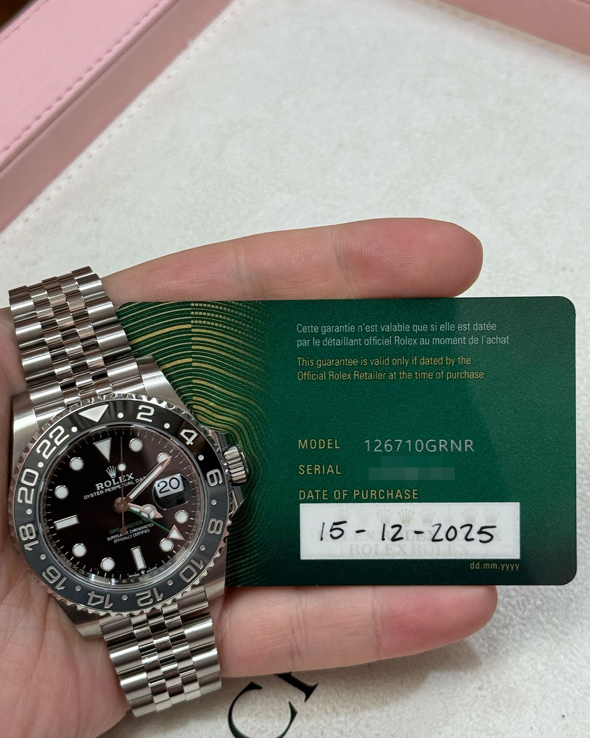 Rolex 126710GRNR