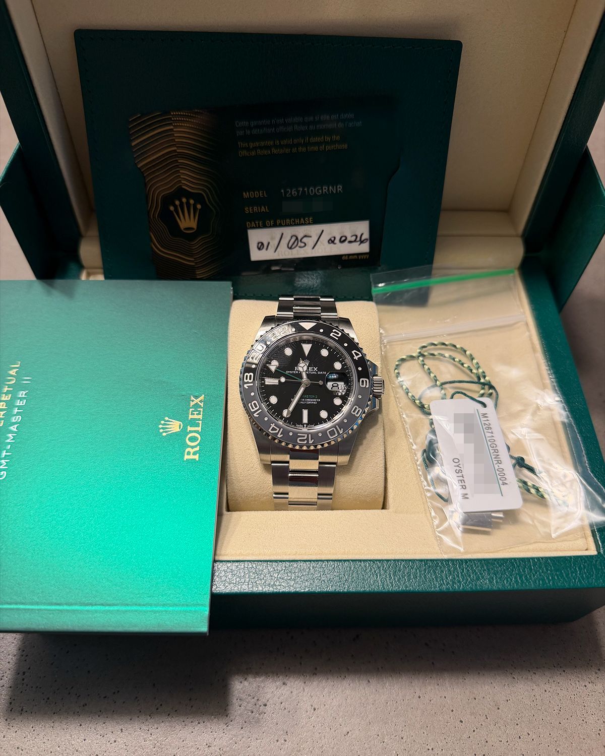 Rolex 126710GRNR